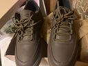駱駝動(dòng)感休閑鞋男頭層牛皮耐磨防滑柔軟舒適板鞋男秋季新款時(shí)尚鞋子男 卡其色 41 曬單實(shí)拍圖