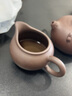 茗茶藝壺  紫砂公道杯宜興原礦茶具配件手工茶海紫泥公杯分茶器茶具 紫泥 曬單實(shí)拍圖