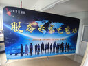 愛展示快幕秀拉網(wǎng)展架年會簽名墻定制公司活動婚禮簽到處展會背景板架子 2.3x4米寬（畫面+鍍鋅框架） 曬單實拍圖