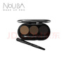 NOUBA意大利進(jìn)口 立體塑眉粉自然立體易上色眉粉不易脫色3色搭配 曬單實(shí)拍圖