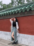 KANJOOP防曬衣女長(cháng)袖風(fēng)衣中長(cháng)款2024新款韓版百搭透氣夏季薄款洋氣防曬服 白色 L 曬單實(shí)拍圖