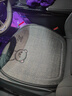 車活力（CARDYNAMIC）淳麻四季通用汽車坐墊布藝夏季透氣多件套涼墊簡約舒適單片座椅套 雅致灰三件套 通用坐墊 曬單實拍圖