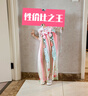 戴維貝拉女童繡花鞋國(guó)風(fēng)兒童漢服旗袍鞋子盤扣2023秋季女寶鞋 曬單實(shí)拍圖