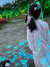 久愛久兒童發(fā)夾漢服頭飾女童古風超仙流蘇飄帶發(fā)卡小女孩發(fā)飾生日禮物 粉色水晶（長飄帶） 均碼 曬單實拍圖