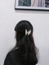 一鹿鯨璽貓眼石蝴蝶發(fā)夾女后腦勺仙氣流蘇吊墜抓夾水鉆小抓夾后腦勺女發(fā)卡 蝴蝶結流蘇發(fā)夾 曬單實(shí)拍圖