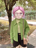 拉夏貝爾（La Chapelle）短外套女裝2025年春秋季新款上衣小個子小香風外套衣服毛呢大衣女 米白 L 曬單實拍圖