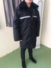 勞瑞 冬季棉服工作服多功能軍大衣保安大衣保安服冬裝執勤服軍棉大衣可定制  曬單實(shí)拍圖
