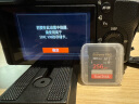 闪迪（SanDisk）256GB SD内存卡 V90 8K/4K U3 C10 高速相机存储卡 读速300MB/s 写速260MB/s 影院级高清拍摄 实拍图