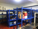 實(shí)邦貨架重型倉庫貨架大型倉儲庫房托盤(pán)置物架五金配件展示架600KG/層 藍色重倉 150*60*200=4層副架600KG/層 曬單實(shí)拍圖
