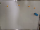 紫薇星（ZIWEISTAR） 白板写字板支架式移动黑板架子商用办公儿童粉笔小黑板家用教学白班磁性看板 【单面款】90*120单面白板+双杠支架 实拍图