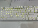 元氣方糖work100全尺寸矮軸三模機械鍵盤(pán)商務(wù)辦公輕薄便攜全鍵熱插拔蘋(píng)果安卓通用 皓白 云煙軸 104 曬單實(shí)拍圖