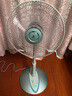 松下（Panasonic）電風(fēng)扇生活風(fēng)扇落地扇舒適自然風(fēng) F-307KH 銀綠色 落地扇 曬單實(shí)拍圖