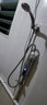 奧唯士（AIWISHE）即熱式電熱水器家用小型快速熱迷你小廚寶衛(wèi)生間速熱洗澡神器變頻恒溫免儲(chǔ)水加熱器 5500W銀色色淋浴款+漏保開(kāi)關(guān) 曬單實(shí)拍圖