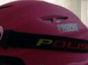 PROPRO 滑雪头盔装备护具男士女士通用安全帽成人/儿童双板单板滑雪头盔 玫红色 L号 建议头围56-60CM 实拍图