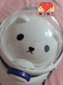 WINTERPALACE塑料杯子兒童吸管杯男女小學(xué)生大肚幼兒園上學(xué)專(zhuān)用喝水杯子 藍色860ml 運動(dòng)水壺 曬單實(shí)拍圖