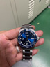 浪琴（LONGINES）彭于晏推薦 瑞士手表 康卡斯?jié)撍盗?機(jī)械鋼帶男表 L37814966 藍(lán)色太陽飾紋41.0 mm 曬單實(shí)拍圖