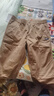 JEEP SPIRIT吉普工裝褲男秋季運動(dòng)束腳褲子男士休閑男褲 卡其色 4XL 曬單實(shí)拍圖
