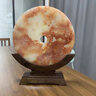 星星點(diǎn)燈紅花冰玉石平安扣擺件辦公室家居客廳玄關(guān)酒柜裝飾喬遷新居禮物 稀有zhen品50cm大紅花 曬單實(shí)拍圖