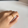 六福珠寶福滿(mǎn)傳家系列足金簡(jiǎn)約素圈小細戒黃金戒指送禮 計價(jià) G01G0001DS 15號-1.63克(含工費152元) 曬單實(shí)拍圖