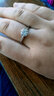 朱諾赫拉 銀鍍金仿真鉆925銀戒 經(jīng)典六爪1\/2克拉結婚仿鉆銀戒女 1.5克拉 VVS1凈度 3EX完美切割 23號 曬單實(shí)拍圖