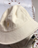 CACUSS帽子男士漁夫帽女時(shí)尚百搭大頭圍情侶遮陽(yáng)帽四季款戶(hù)外盆帽P(pán)M278 米色雙面 中號 56-58CM 曬單實(shí)拍圖