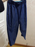 馬·拉?。∕.Latin）童裝春夏裝新款男女童兒童柔軟舒適闊腿褲長(cháng)褲休閑褲褲子 牛仔深藍 110 曬單實(shí)拍圖