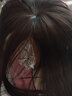 杜維斯特頭頂逼真遮白發(fā)假發(fā)片真發(fā)劉海女輕薄一片式自然補(bǔ)發(fā)塊女 深棕色35厘米 短發(fā) 曬單實(shí)拍圖