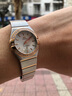 【二手99新】歐米茄女表星座系列曼哈頓石英女士表 自動(dòng)機械腕表原鉆 后鉆18K玫瑰金/黃金/精鋼材質(zhì) 24mm表徑123.20.24.60.05.001 曬單實(shí)拍圖
