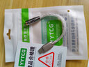 YYTCG 純銀Type-C耳機轉接頭3.5mm音頻線(xiàn)耳機轉換器2.5/4.4dac解碼轉接頭小尾巴 通用安卓手機平板小米 一根（Type-C轉2.5母） 0.12米 曬單實(shí)拍圖