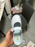 賓萊伊（BINLAIYI）護(hù)士鞋軟底舒適防滑牛筋底果凍底小白鞋平底工作鞋美容院醫(yī)護(hù)白色 蘭花/單鞋 36 曬單實(shí)拍圖