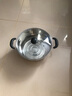 孟寬不銹鋼加厚湯鍋蒸鍋不粘鍋燉鍋煲湯鍋家用煮粥實(shí)用蒸鍋燃氣電磁爐 雙柄加厚單底 26cm 曬單實(shí)拍圖