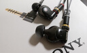 索尼（SONY） MUC-M12NB1 耳機4.4平衡升級線(xiàn) XBA-Z5/N3/WM1A/ZX300A 黑色 曬單實(shí)拍圖