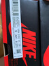 耐克（NIKE）【嚴(yán)選好物】耐克AJ1 NIKE AIR JORDAN 1 喬1男女高幫休閑籃球鞋 北卡黑曜石黑藍(lán)腳趾男555088-140 42.5 曬單實拍圖