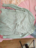 米度麗哺乳衣上衣孕婦裝春夏款哺乳裝外出喂奶服產(chǎn)后t恤打底衫潮媽春裝 豆綠色 M碼（建議80-110斤左右） 曬單實(shí)拍圖