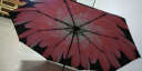 天堂伞雨伞遮阳伞太阳伞防晒防紫外线折叠伞晴雨伞两用胶囊便携迷你伞 （一帘花梦）三折米色 实拍图