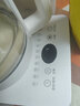 olayks立時梨花壺養(yǎng)生壺煮茶器迷你中藥壺燉藥壺辦公室養(yǎng)生杯養(yǎng)生燒水壺恒溫水壺小型燒水壺 陶白 1.5L 【316底盤+濾網(wǎng)+16項菜單】 陶白 曬單實拍圖
