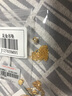 meluxe美奈 18K金鉆石吊墜經(jīng)典單鉆項鏈玫瑰金鎖骨鏈 生日禮物送老婆 黃18K金15分效果 4分 曬單實(shí)拍圖