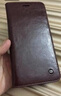 洽利適用蘋(píng)果8/7真皮plus手機套翻蓋iphoneXS/XR/11ProMax保護殼防摔插卡商務(wù)男 6.1英寸iPhone XR經(jīng)典棕色 曬單實(shí)拍圖