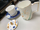 英格麗（INGRI）輕奢骨瓷杯碟茶杯帶蓋過濾禮盒裝高檔創(chuàng)意送結(jié)婚送閨蜜伴手禮品 出水芙蓉【禮盒裝】 曬單實拍圖