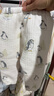 童泰（TONGTAI）嬰兒套裝秋冬保暖寶寶衣服兒童純棉上衣褲子男女童家居服內衣 灰色 90 cm 曬單實(shí)拍圖
