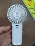 ggr充電寶小風(fēng)扇手持 usb戶(hù)外隨身便攜式可充電靜音超大風(fēng)力辦公室學(xué)生桌面宿舍 臺式小電風(fēng)扇雙扇葉 綠色 10000mAh 曬單實(shí)拍圖