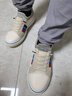 九寸陽(yáng)光帆布鞋男一腳蹬板鞋男春秋新款休閑鞋低幫帆布板鞋防臭老北京布鞋 一腳蹬懶人布鞋8J21米藍 41 曬單實(shí)拍圖