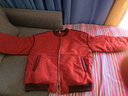 Lcxmnd輕奢高端輕薄加厚舒適韓版寬松復古夾克外套女夾棉休閑棉衣 紅色 2XL (145-165斤) 曬單實(shí)拍圖