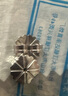 XD大耳釘輔助器支撐耳堵太重耳釘耳托防下垂外翻耳扣固定耳塞S925銀 P2857白金色八心花形耳堵一對 曬單實拍圖