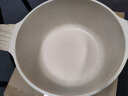 樂扣樂扣（LOCK&LOCK）湯鍋不粘鍋燉煮鍋煲湯鍋輔食鍋家用麥飯石色雙耳湯鍋電磁爐通用 麥飯石紋【20㎝】 曬單實(shí)拍圖