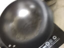 嘉樂康鐵鍋炒鍋無涂層老式家用不易沾圓底鑄鐵鍋煤氣灶適用炒菜鍋 30cm鍋蓋鏟子【老師傅款】已開鍋 曬單實拍圖