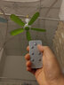 ZOLEE中聯(lián)調速軟葉電風(fēng)扇USB小吊扇學(xué)生宿舍床上大風(fēng)力小風(fēng)扇蚊帳迷你微風(fēng)吊扇 3檔調速軟葉吊扇直徑42cm(適合帶寶寶用) 曬單實(shí)拍圖