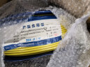 正泰（CHNT）电线电缆 阻燃ZR-BV6平方 黄色单芯单股零线 国标铜芯硬线 100米 实拍图