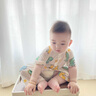 楚帝貝嬰（ChuDiBeiYing）嬰兒衣服夏季薄款透氣短袖連體衣哈衣爬服新生兒男女寶寶開(kāi)襠褲 大恐龍 90(建議12-18個(gè)月) 曬單實(shí)拍圖