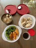 特百惠（Tupperware）800ml可微波加熱飯盒 便攜午餐便當(dāng)盒 800ml飯盒兩件套帶勺 曬單實(shí)拍圖